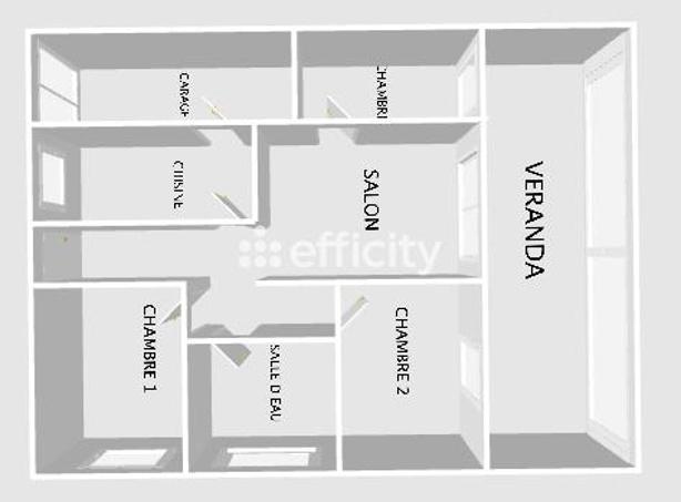 Villa - 100 m² - 5 pièces