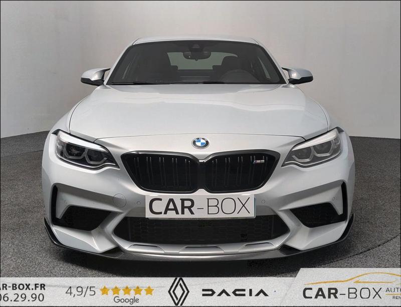 Bmw M2 Competition 410ch Coupe Dkg Pas de Malus Carplay Sieges Chauffants Radars H&amp;K