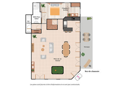 Maison - 152 m² - 6 pièces