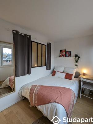 Chambre - 9 m² - 1 pièce