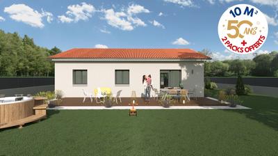 Maison - 80 m² - 4 pièces