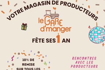 Le Gare d'manger fête ses 1 an