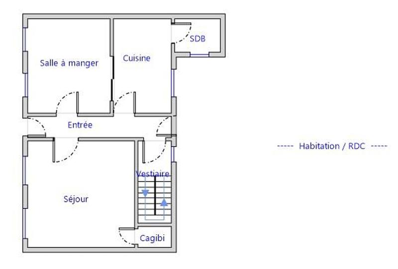 Maison de ville - 112 m² - 5 pièces