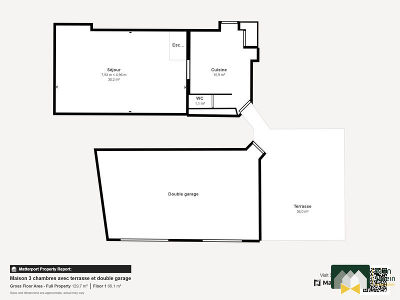 Maison - 104 m² - 4 pièces