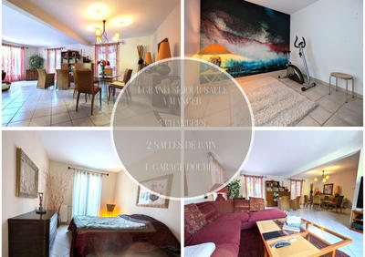 Maison - 123 m² - 5 pièces