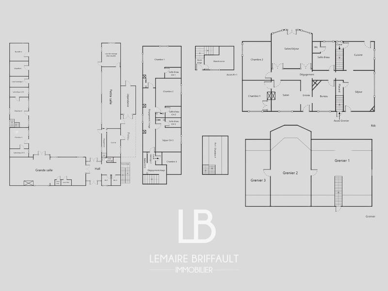 Maison - 570 m² - 16 pièces