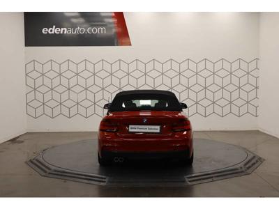 Bmw Serie 2 Cabriolet 220i 184 ch Bva8 m Sport