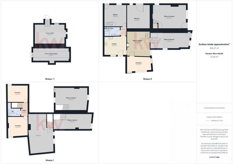 Maison - 97 m² - 4 pièces