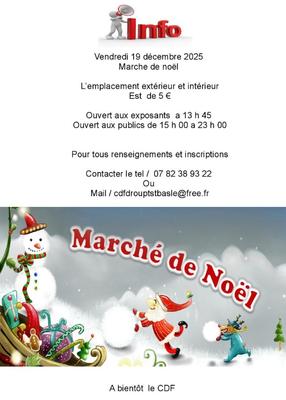 Marché de Noël à Droupt-Saint-Basle