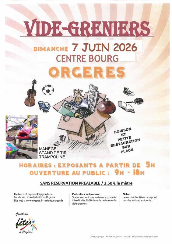 Vide-greniers du comité des fêtes