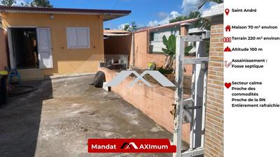 Maison - 70 m² - 3 pièces