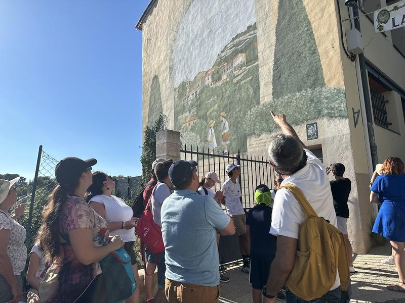 Circuit guidé urbain Marcel Pagnol d'Aubagne à la Treille spécial été