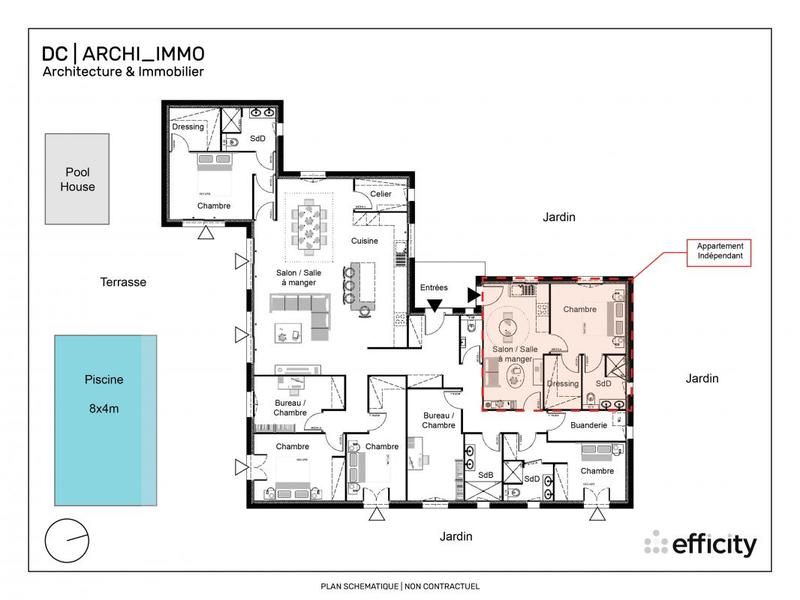 Maison - 230 m² - 11 pièces