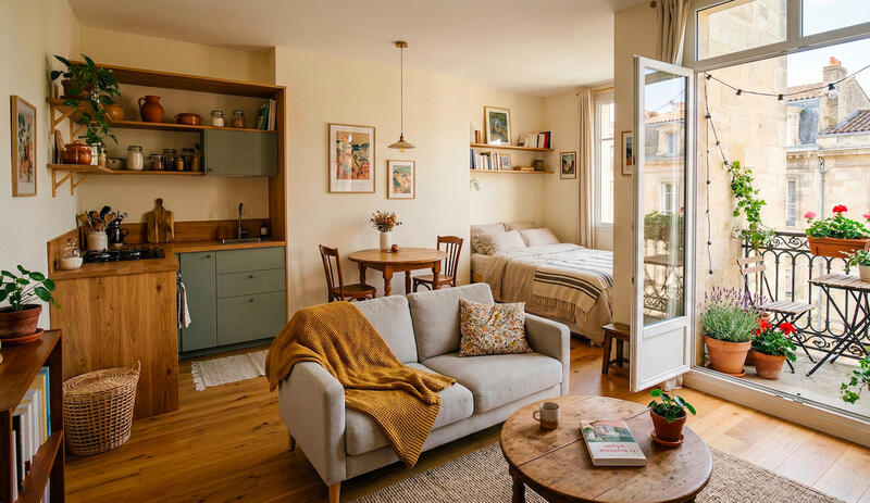 Studio - 30 m² - 1 pièce