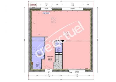 Maison - 95 m² - 4 pièces
