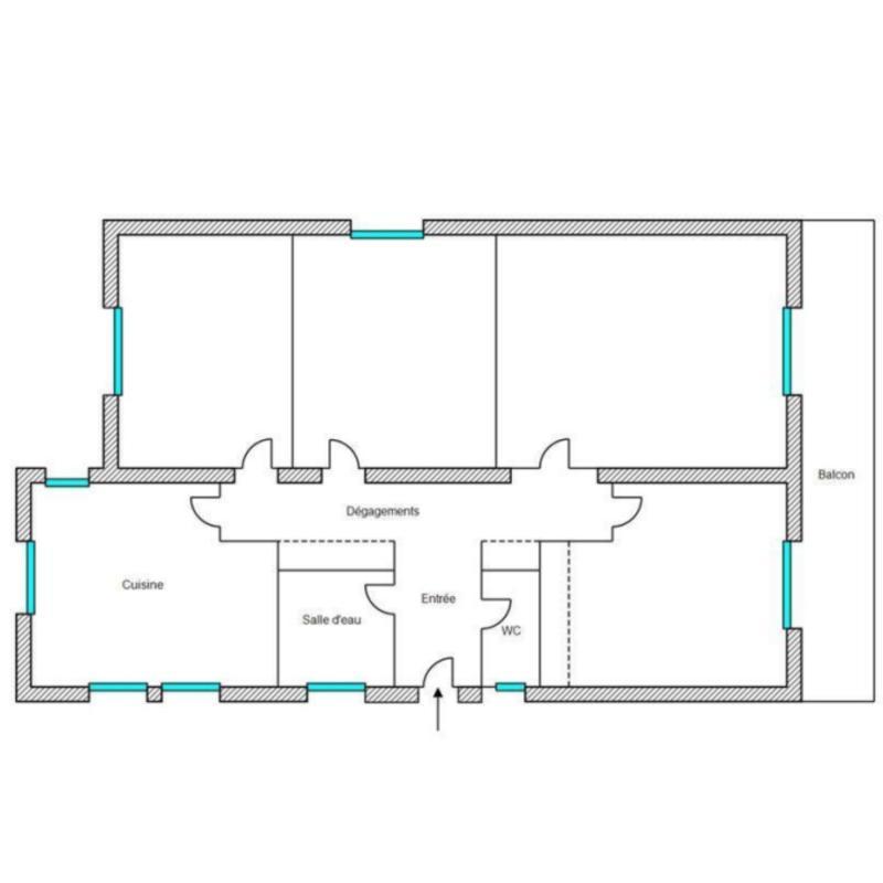 Maison - 91 m² - 4 pièces