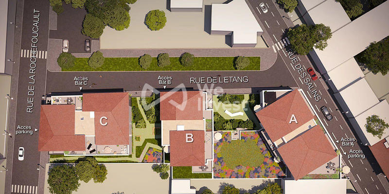 Appartement - 90 m² - 4 pièces