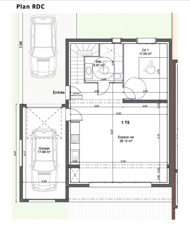 Villa - 102 m² - 5 pièces