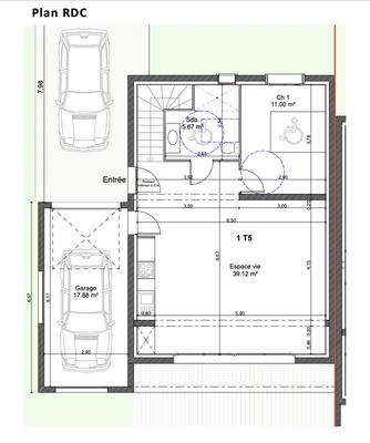 Villa - 102 m² - 5 pièces