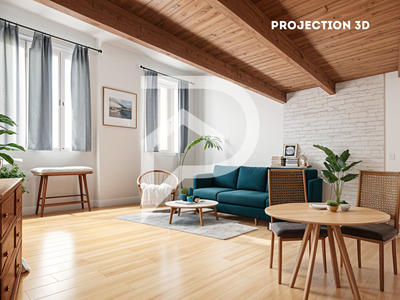 Appartement - 33 m² - 1 pièce