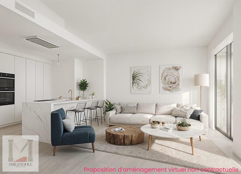 Appartement - 47 m² - 2 pièces