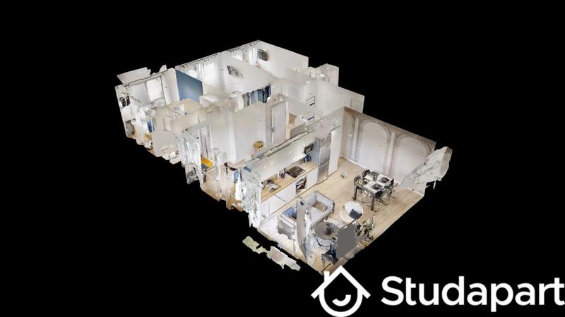 Chambre - 85 m² - 1 pièce