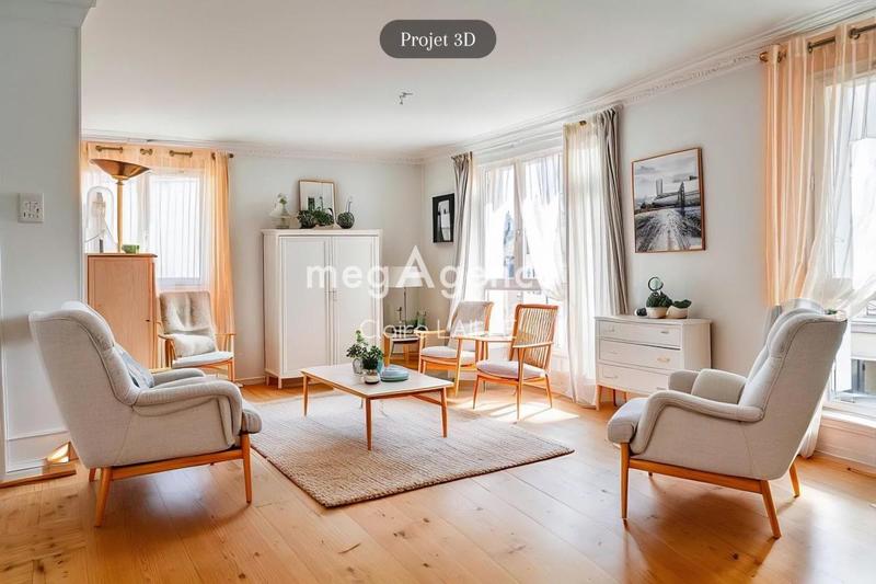 Appartement - 140 m² - 6 pièces