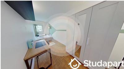 Chambre - 10 m² - 1 pièce