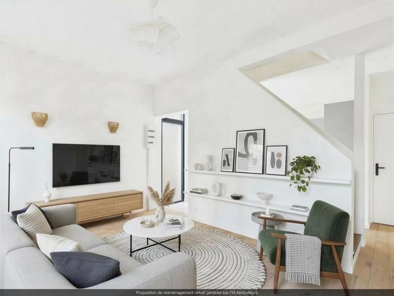 Maison de ville - 75 m² - 3 pièces