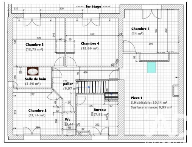 Maison - 192 m² - 7 pièces
