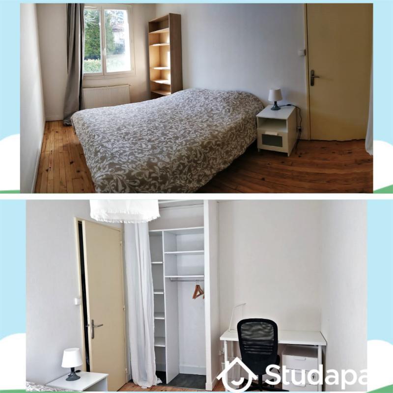 Chambre - 9 m² - 1 pièce