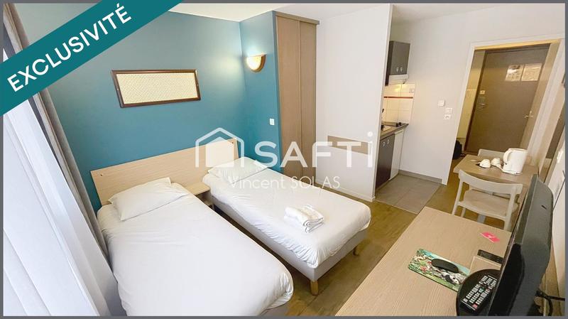 Appartement - 20 m² - 1 pièce