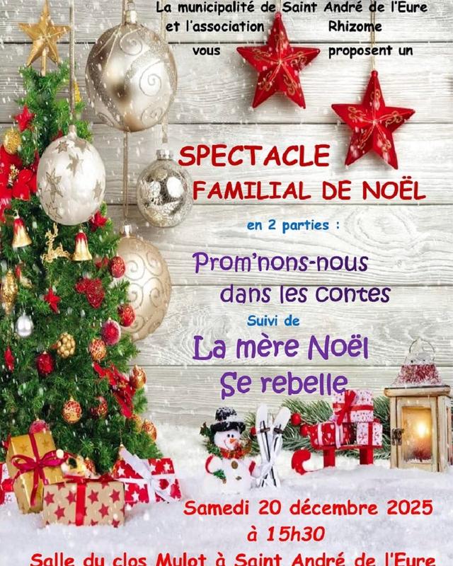 Spectacle de Noël à Saint-André de l'Eure