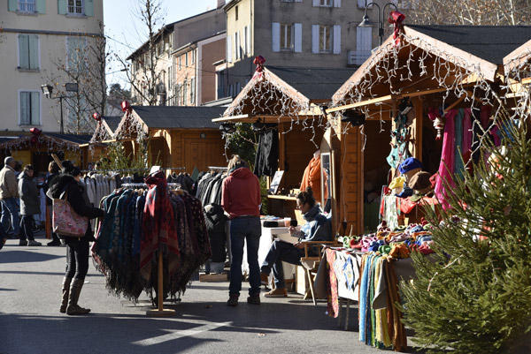 Marché de noël et village de noël