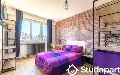 Chambre - 11 m² - 1 pièce