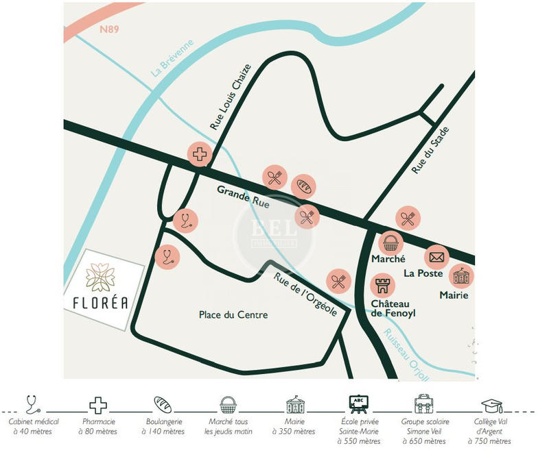 Appartement - 44 m² - 2 pièces