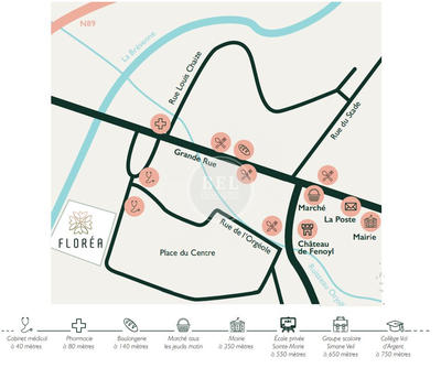 Appartement - 44 m² - 2 pièces