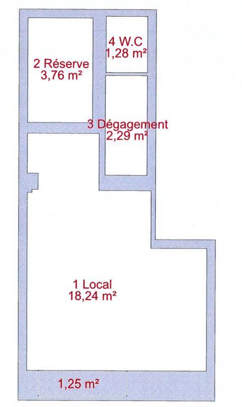 Local commercial - 26 m²