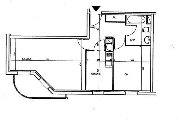 Appartement - 48 m² - 2 pièces