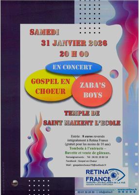Concert caritatif - Gospel en choeur - Zaba's Boys
