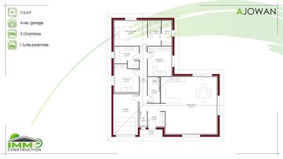 Maison - 90 m² - 4 pièces