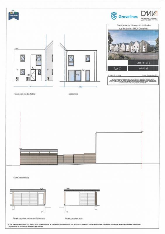 Maison - 75 m² - 3 pièces