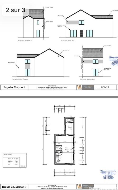 Maison - 107 m² - 5 pièces