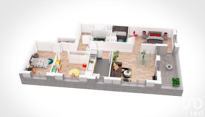 Appartement - 85 m² - 4 pièces