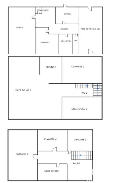 Maison - 170 m² - 6 pièces