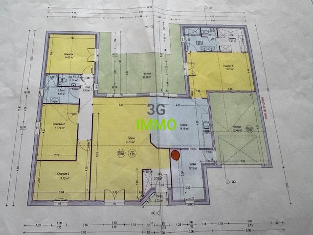 Maison contemporaine - 146 m² - 6 pièces