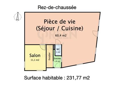 Maison - 232 m² - 8 pièces