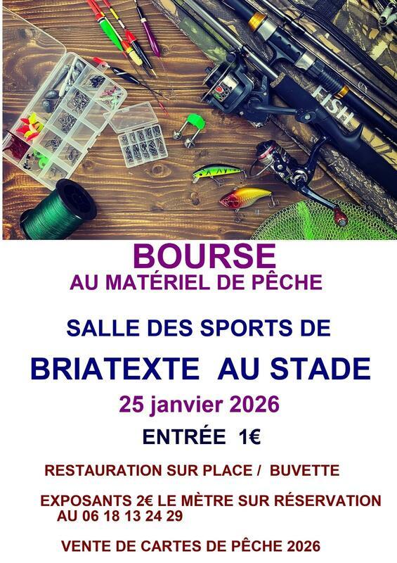 Bourse au matériel de pêche