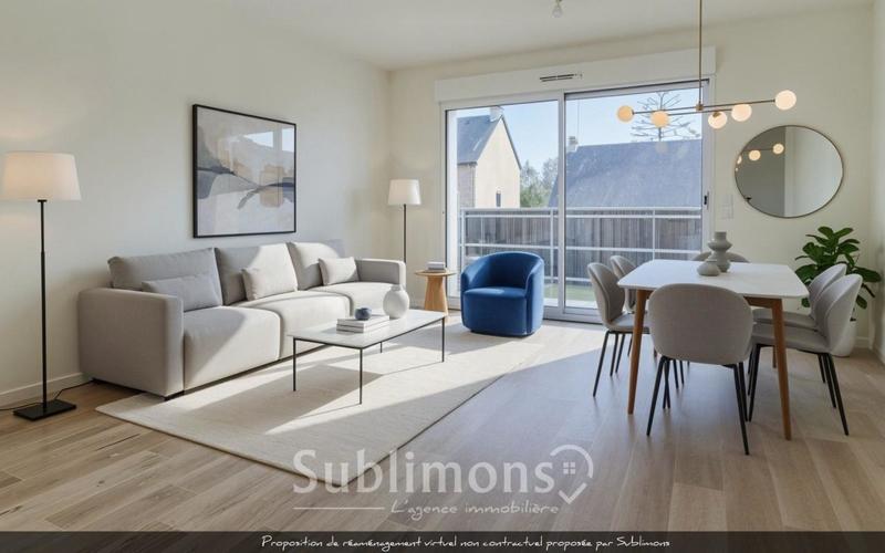 Appartement - 59 m² - 3 pièces