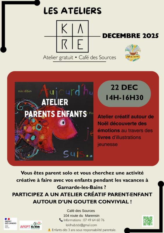 Les ateliers du Kare - Atelier parent-enfant